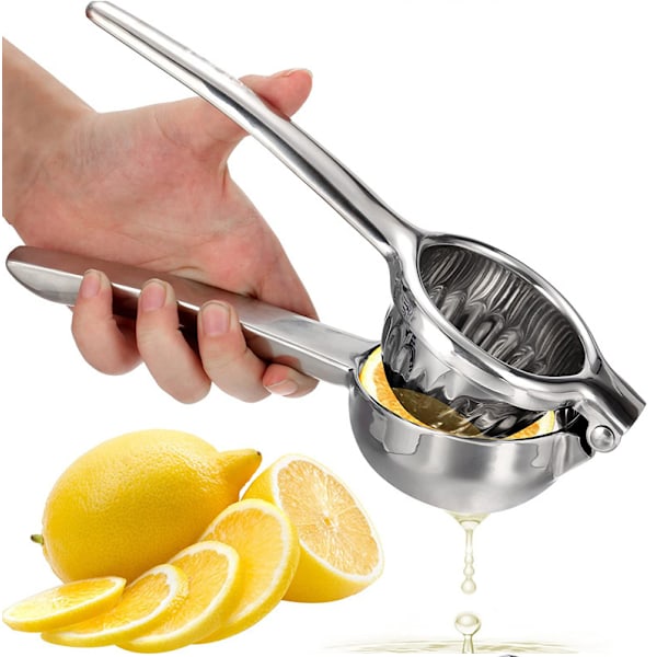 Ny Citronpresser, Robust Rustfrit Stål 304 Citronpresser
