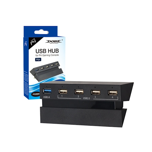 DOBE PS4 HUB USB3.0 USB-udvidelse med indikatorlys PS4 2 til 5 konverter TP4-810