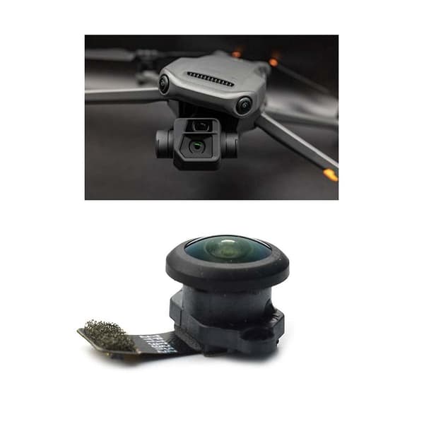 For Royal 3 Vision Module Front og Bak Vision Fisheye Praktisk Bærbart Dronetilbehør