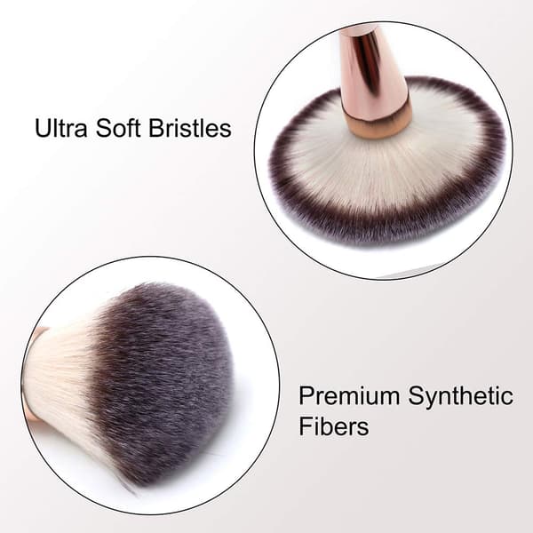Makeup Professional -meikkivoide sivellin, Premium, musta