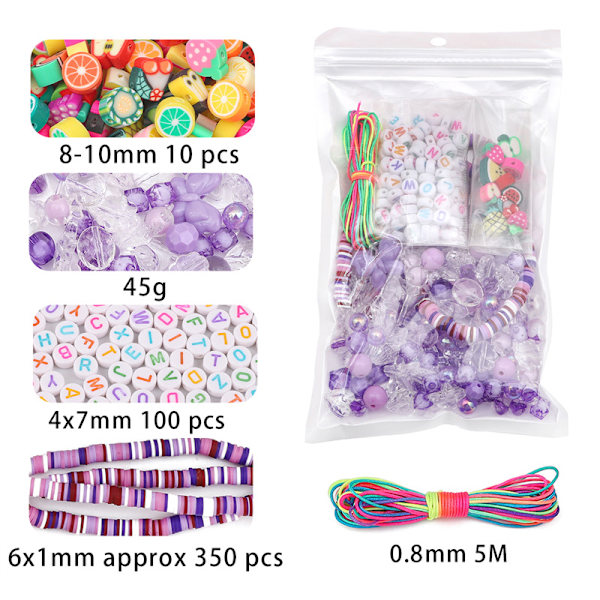 2-delat set med fantasifulla barockpärlor i mjuk lera, mobiltelefonkedjeset, DIY handgjorda väskehängetillbehör, materialpaket