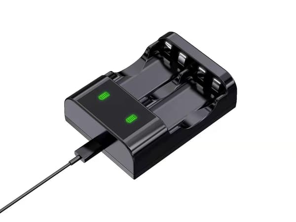 1 Xbox One Controller Dobbeltlader Xbox One S Dobbeltlader med Batteri Xbox Series X Controller Dobbelt Batteri Dobbeltlader
