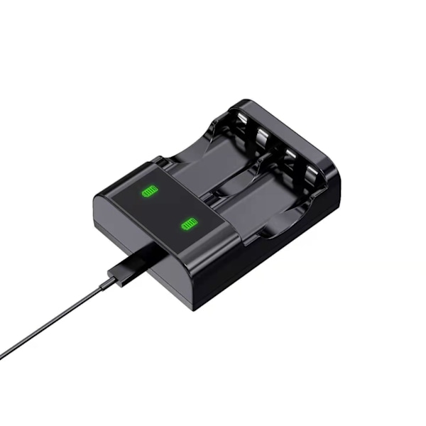 1 Xbox One -ohjain kaksoislaturi Xbox One S kaksoislaturi akun kanssa Xbox Series X -ohjain kaksoisakun kaksoislaturi