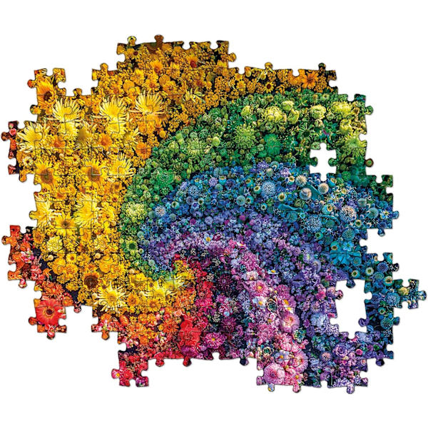 39594, Colour Boom Whirl -palapeli lapsille ja aikuisille - 1000 palaa, yli 10-vuotiaille