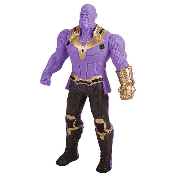 Avengers lysande figur Thanos modell prydnader