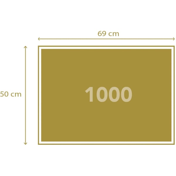 39594, Colour Boom Whirl Pussel för Barn och Vuxna - 1000 Bitar, Från 10 År