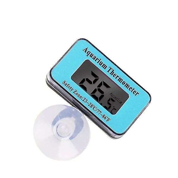 Digital Aquarium Thermometer, Aquarium Thermometer And Water Temperature Suction Cup Fish Tank Electronic Thermometer-mxbc