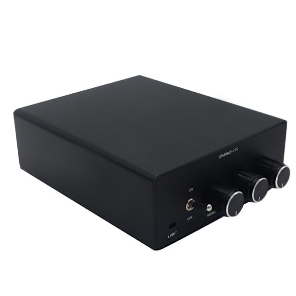 Bluetooth 5.0 Stereo Audio 2-kanavainen vahvistin vastaanotin Hi Fi luokan integroitu 100W basso ja korkea taajuus säädin