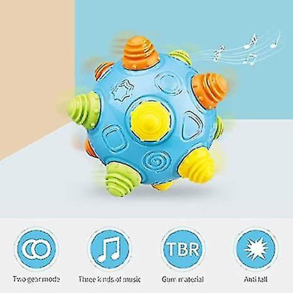 Baby Musik Skakande Dansande Boll Leksak (Lämplig för Pojkar och Flickor)