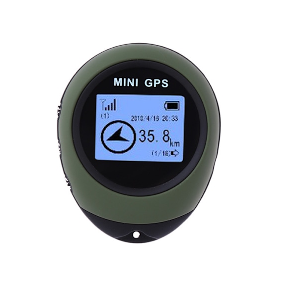 GPS elektronisk navigationskompas håndholdt pathfinder locator bredde- og længdegradskoordinater højde udendørs