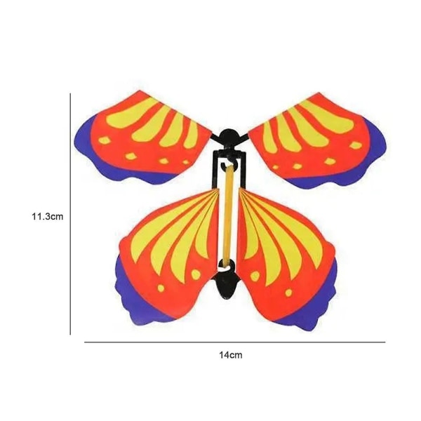 Flying Butterfly, Flutter Flyers Perhoset, Wind Up Butterfly Lapsille Pojat Tytöt