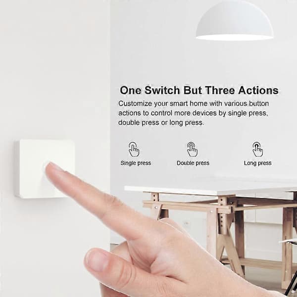 SONOFF Zigbee SNZB-01 - Zigbee Trådløs Smart Bryter Smart Hjem Lav-ba