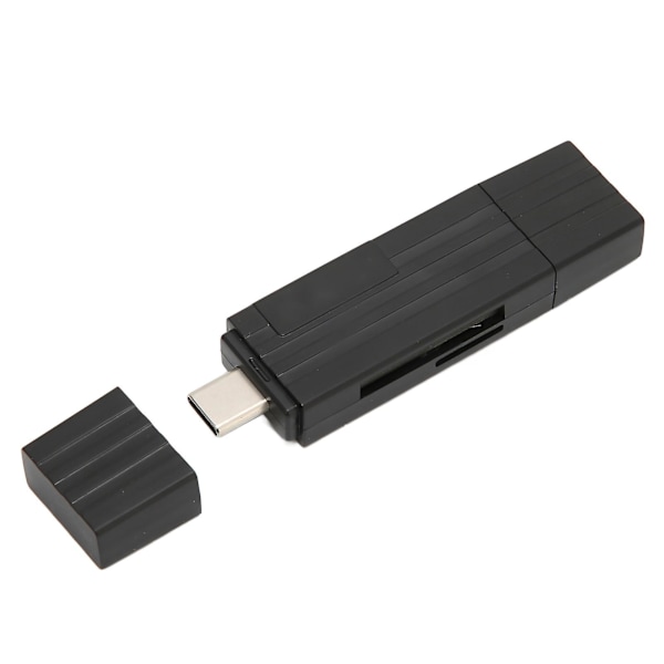 Typ C USB3.0 Kortläsare Bärbar Hög Hastighet Minneskort Lagring