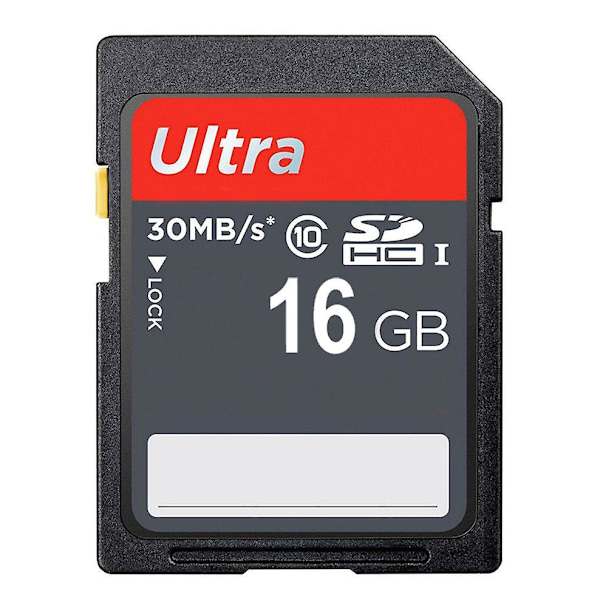 16 GB SDHC-minneskort klass 10 för kamera