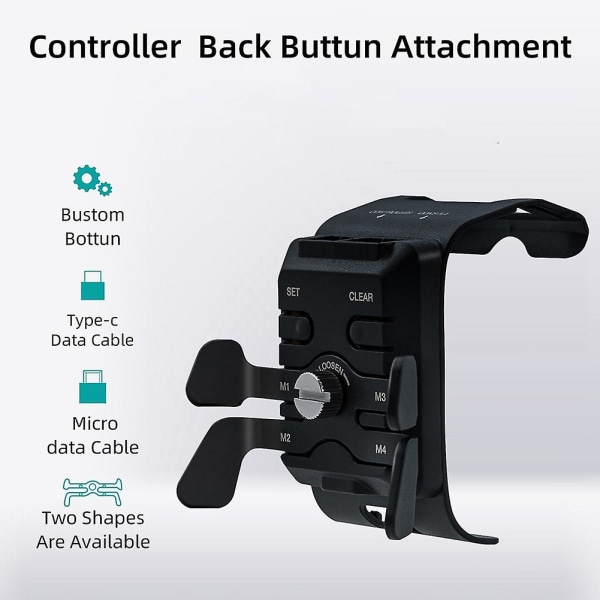 Controller Back Button Attachment Adapter Paddles Trigger For /x/series S/ Controller Gamepad