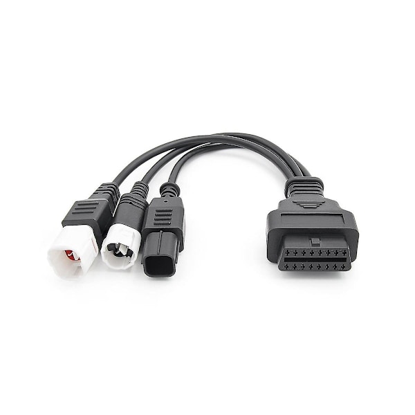3Pin/4Pin 6Pin Moottoripyörän OBD Diagnostiikka Canbus Liitin Kaapeli OBD2 3 In1 Pistoke Kaapelisovitin
