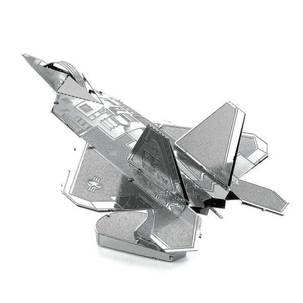 3D Metal Puslespil af F22 Fighter For Voksne Børn Gør-det-selv samling Model Kit