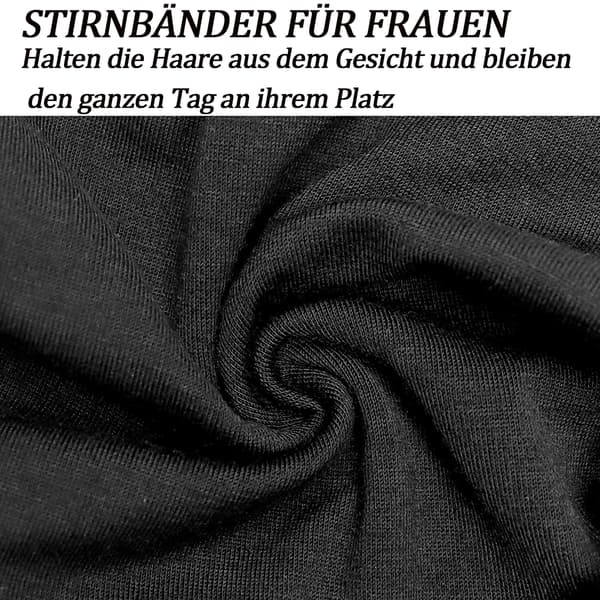 Hårbøjler til kvinder, Hårbånd, Bred elastisk blød