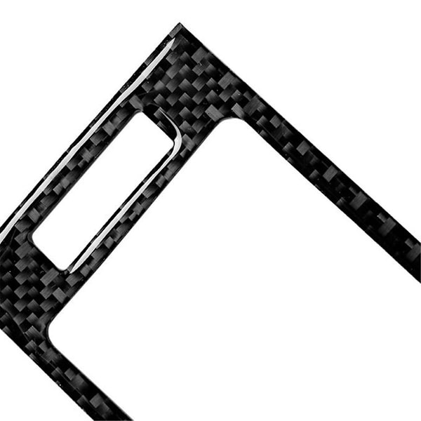 Kolfiber Center Outlet Panel Cover för C-klass W204 2007-2010
