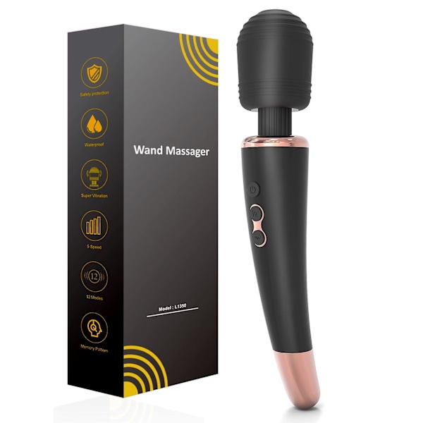 Trådløs Stavmassager, genopladelig Ryg Nakke Personlig Massager Til Kvinder Par