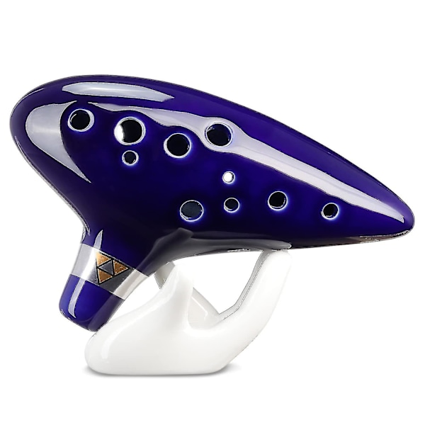 Zelda Ocarina med sångbok, 12 hål Alto C Zelda Ocarinas XYT