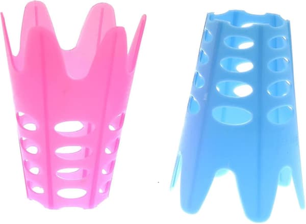 Golf Tee - Plastik Golf Simulator Tees til Vintergræs og Driving Range Hjemmetræning Golf Tees Værktøjer (blå + Pink + gul)(15 stk)-mxbc