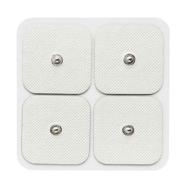 5 x 5 cm 20 st självhäftande tens-dynor passar Beurer tens-enhet dynor ersättning tens-elektroder återanvändbara