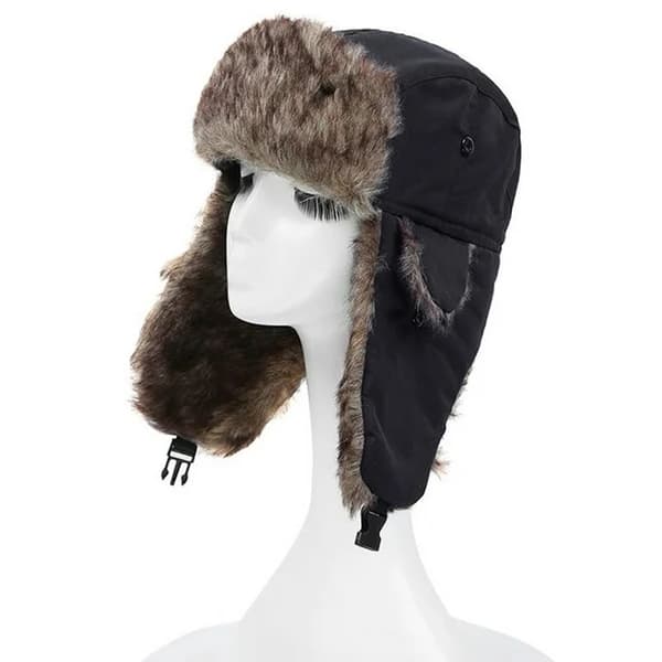 Unisex Herre Dame Russisk Hatt Varm Øreklaffer Vinter Skihatt Hodeplagg