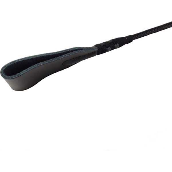 Nahkapiiska 45 cm ratsastuspiiska kahvalla ja ripustusnarulla