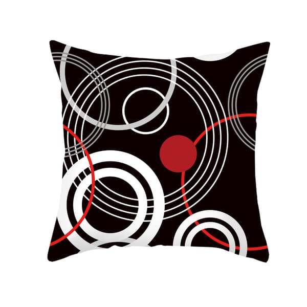 Sett med 4 moderne putetrekk 45x45cm Dekorativ sofapute