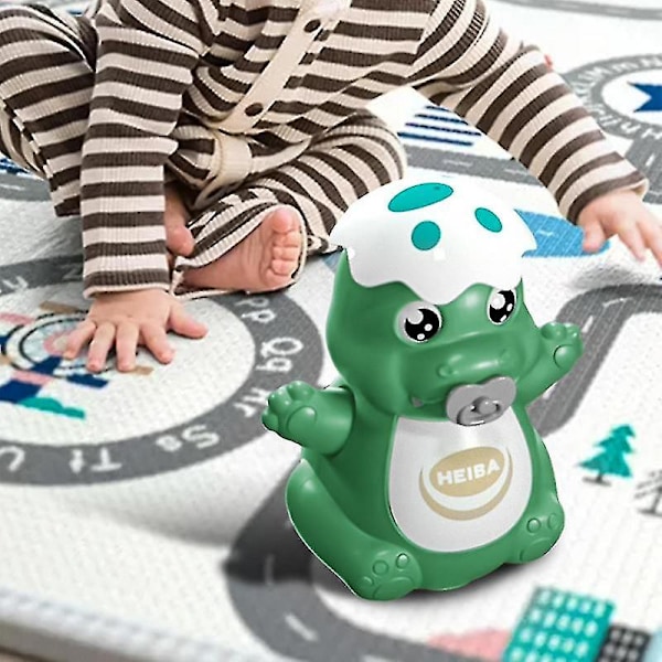 Lasten lelu sähköinen dinosaurus kävelevä lelu universaali pyörä söpö sarjakuva dinosaurus lelut valolla syntymäpäivälahja juhla suosio