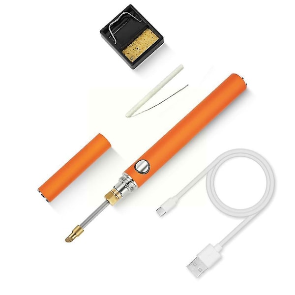 5v 8w USB-batteridriven lödkolvsats 3 växlar justerbar lödkolv kod DIY lödverktyg varm reparation E8u9