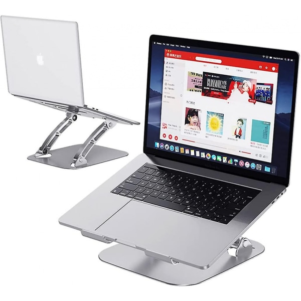 Bærbar computer stand, bærbar computer riser til skrivebord, computer stand til bærbar computer - foldbar