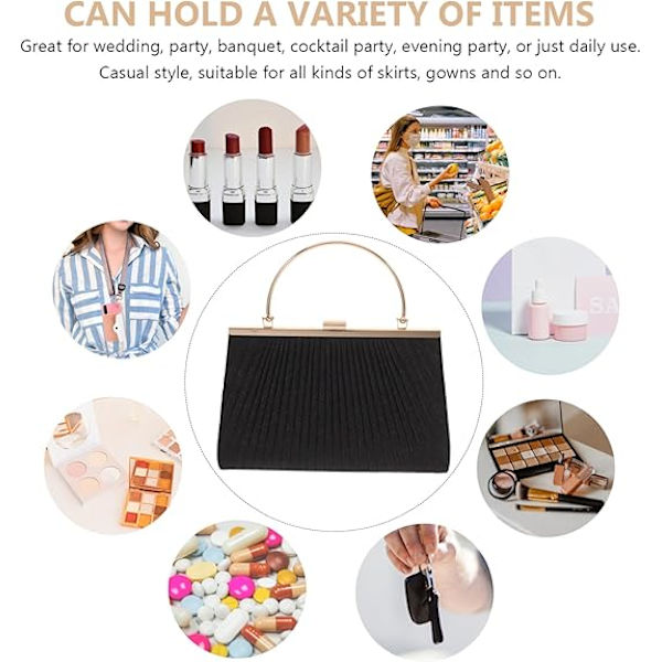 Håndtaske Aften Punge til Kvinder Formelle Punge til Kvinder Aften Taske til Dekoration Glitter Aften Tasker Pung Kvinder Pung Clutch Pung til Kvinder Hånd