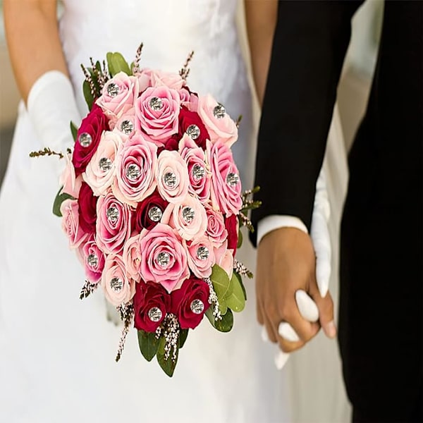 200 stk. Corsage Boutonniere Pins, Sy Corsage Blomster Pins, 2 Tommer Lang F
