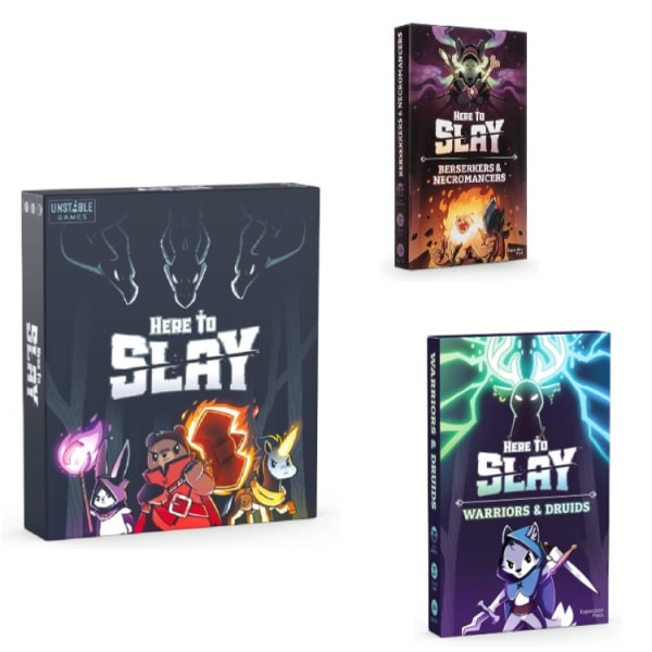 English Here to Slay Here to Slay Battle Base Plus Expansion
