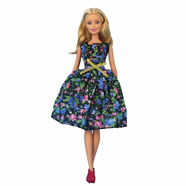 Barbie modekläder, 10 delar, 10 dockaccessoarer