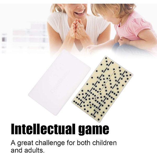 Pedagogisk Leksakståg Domino Spel Leksak Hjärnträning Intelligen