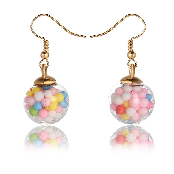 Candy Jar Drop Øredobber Lang Dangle Mote Smykker Smykker for Kvinner Jenter