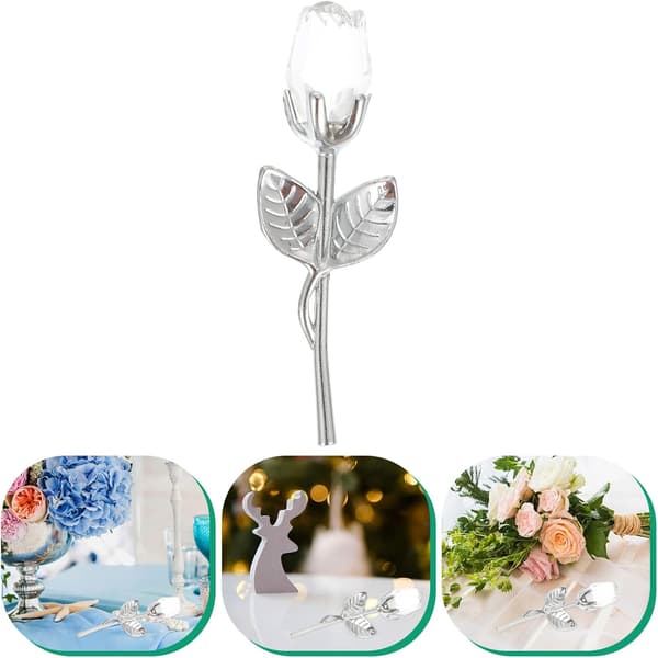 Dekor Samling Statue Figurer Figur Ornament Krystall Gaver