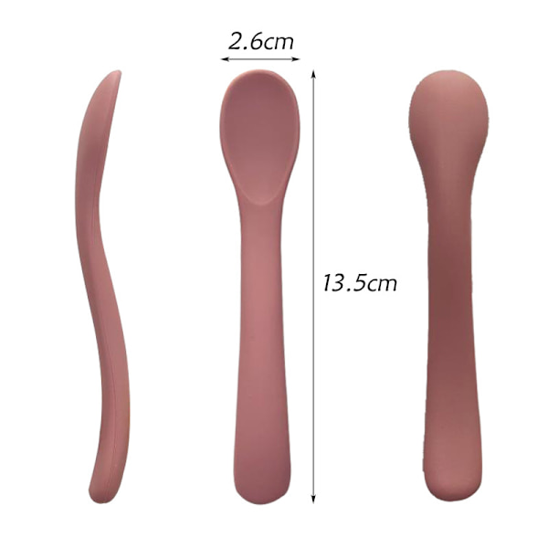 Silikon Baby Madskeer | 2 stk