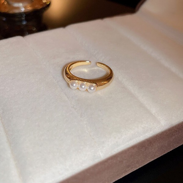 2 stk. Justerbar Åben Hjerte Ring Konstellation Måned Bånd