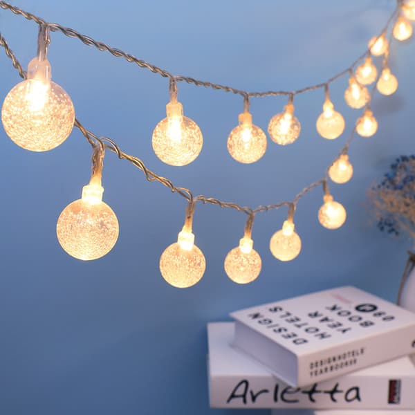 Ball Fairy Lights, 4.5M 30 LED String Light Battery Operated, for