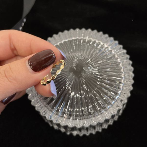 2 stk. Justerbar Åben Ring til Kvinder Zirconia Ringe til Kvinder Piger