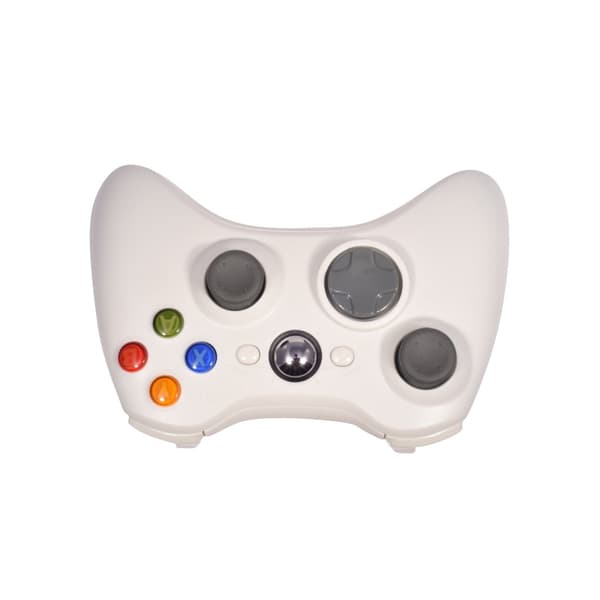 XBOX360 håndtak (2.4g trådløs hvit)