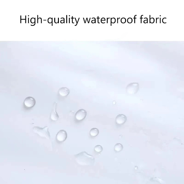 20 stk. Matte Translucent Plastikpose Paraply Opbevaringspose Genanvendelig