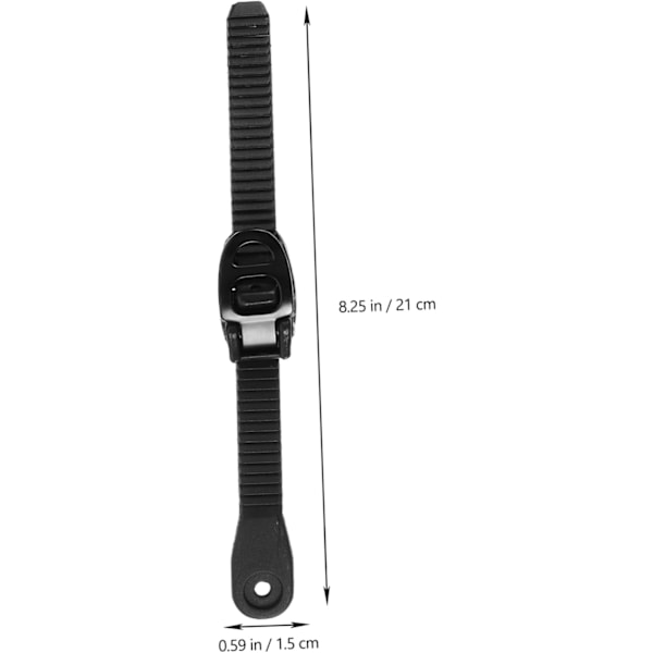 Set med Ersättningsbindningar för Skridskor, Skate-Spänne, Rullskridsko-Bärremmar, Skridsko-Ersättnings-Spänne, Universal Rullrem