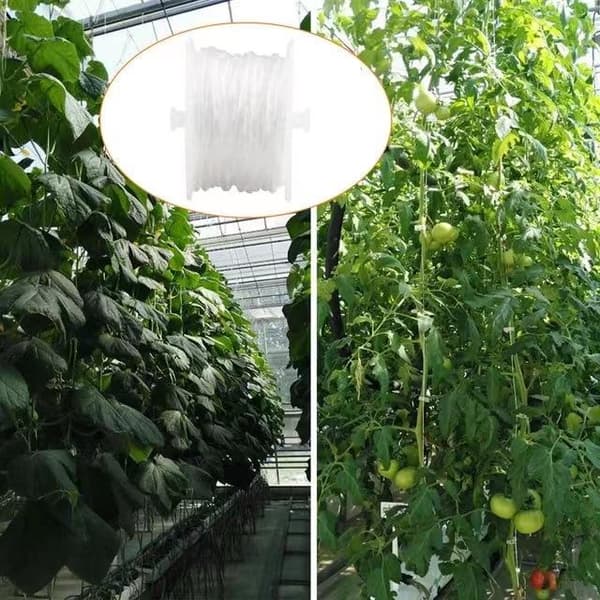 Drivhus espalieringssæt 6 stk. planterullekroge Tomatstøtte
