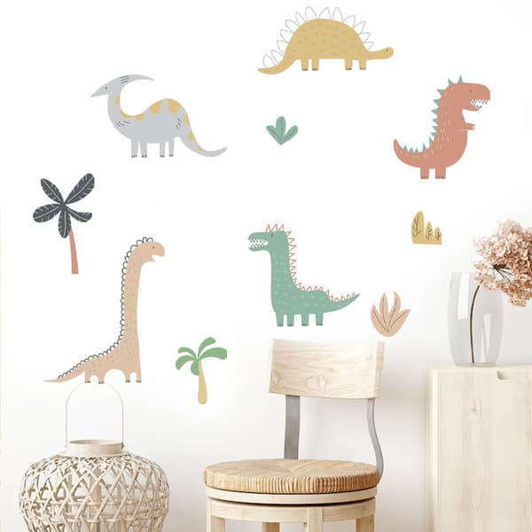 Dinosauruskasvien seinätarrasetti