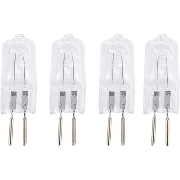 4 stk 220V 35W G5, 3-pin dobbel halogen, varm hvit